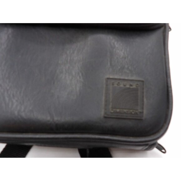 Sound Dimensions- CD Bag- PVC/ Leather Adjustable Strap- Black- Holds 12 CDs - Picture 5 of 6
